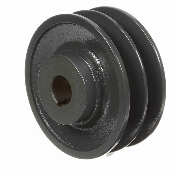 2 Groove Cast Iron Fhp - Finished Bore Sheave, 2BK47X7/8